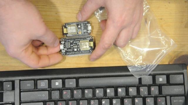 Распаковка NodeMcu V3 и сравнение с NodeMcu V2
