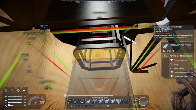 НУБ! Всё Дрыгается на сервере с Модами ✦Space Engineers✦ Stream 3 смотреть онлайн