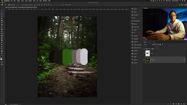 Create A Colour Palette From A Photo In Photoshop смотреть онлайн