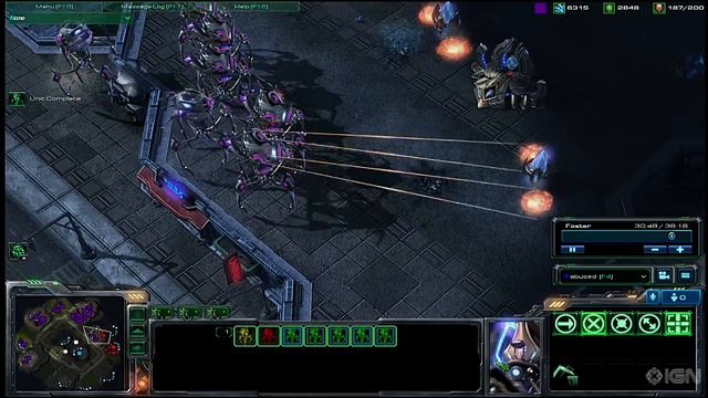 Starcraft II Beta - Protoss: Colossus Attack смотреть онлайн