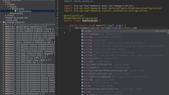Agile bootstrap of the webapp with Spring Boot смотреть онлайн