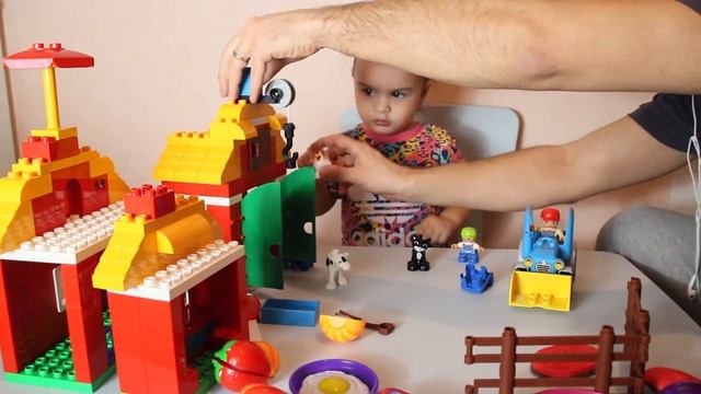 Лего Дупло Lego DUPLO Папа жжот смотреть до конца смотреть онлайн
