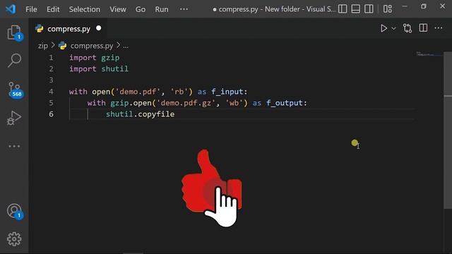 How To Compress PDF File To ZIP File Using Python GZIP And SHUTIL Modules смотреть онлайн