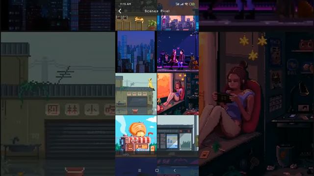 Pixel Live Wallpaper (Pixel Tiles & Pixel Editor) смотреть онлайн