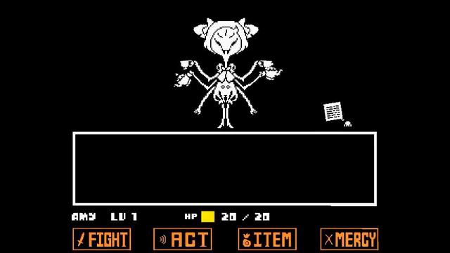 Undertale - Pacifist - Muffet short смотреть онлайн