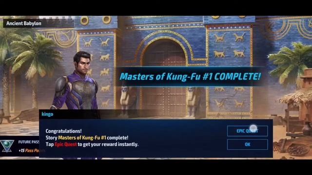 KINGO EPIC QUEST FULL 100% DETAILED COMPLETION ..NO CRYSTAL SPENT | MARVEL FUTURE FIGHT