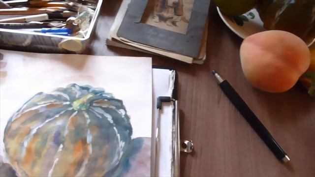 Мои рисунки акварелью и карандашом. Наброски и зарисовки на скорую руку смотреть онлайн