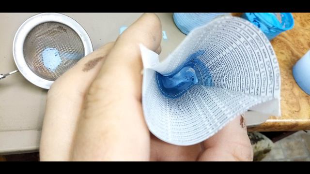 Туфли женские синие-Подкраска носков. смотреть онлайн