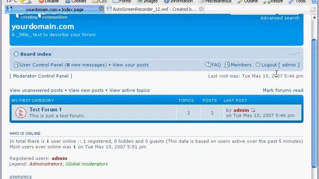 phpBB3 Installeren, deel 7 смотреть онлайн