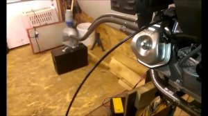 Мотор. - болотоход с гибким валом. Работа над ошибками.