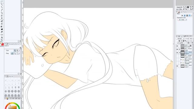 Anzu Futaba - Speed Paint Process смотреть онлайн