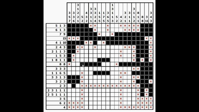 Solving 20x20 Nonograms смотреть онлайн