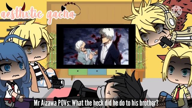 //Pro Heroes React To Deku Vision ||MHA|Gacha Life` смотреть онлайн