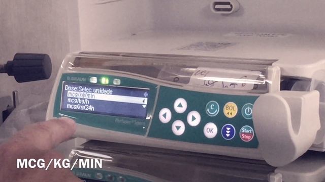 NORADRENALINA - PROGRAMAÇÃO NA SERINGA BRAUN