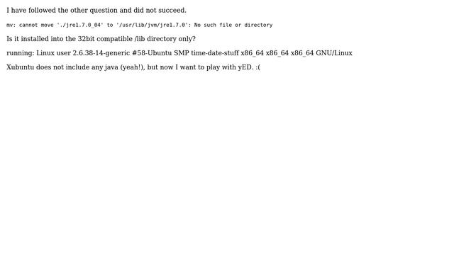 Ubuntu: How to install JRE-7 on Xubuntu? смотреть онлайн
