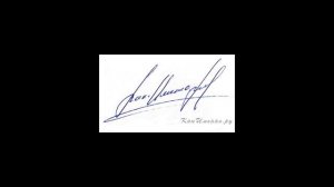 Как придумать подпись?