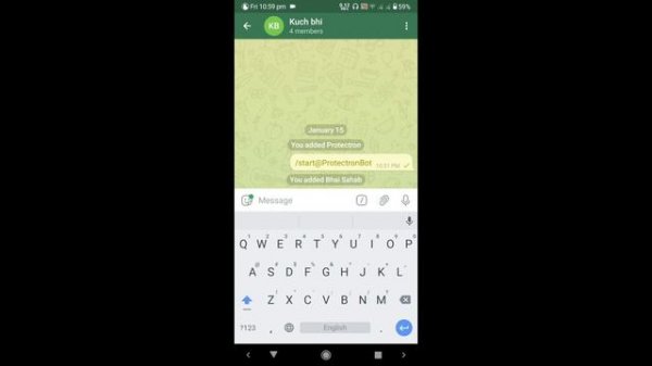 Protectron Bot Full Tutorial | How to use telegram Bot | Best Bot For Telegram | Make Telegram Bot