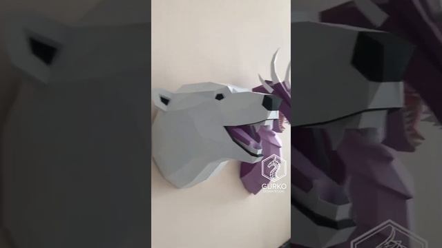 Чем протирать пыль с картонных скульптур? Papercraft. Gurko studio. смотреть онлайн