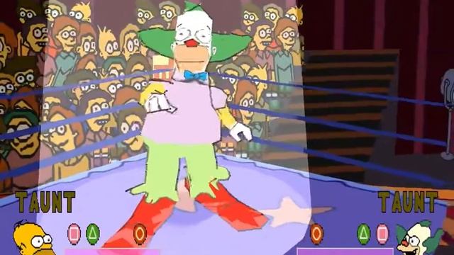 The Simpsons Wrestling Homer full walkthrough PS1 HD 720p Coslleen T Vogt смотреть онлайн