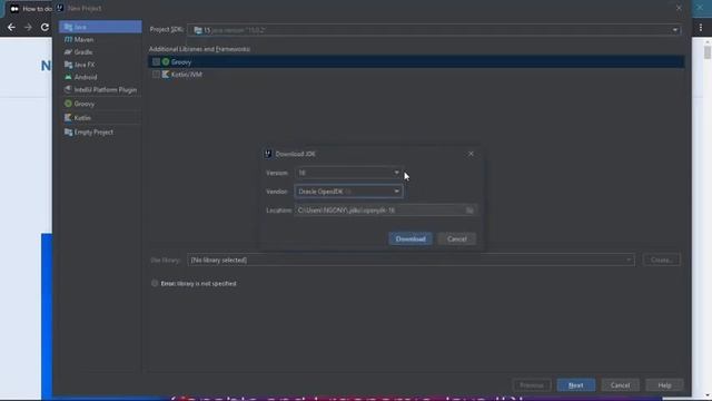 1. Creating a java project in IntelliJ IDEA смотреть онлайн