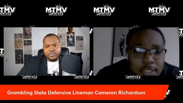 Grambling Defensive Lineman Cameron Richardson MTMV Interview - Next Level смотреть онлайн