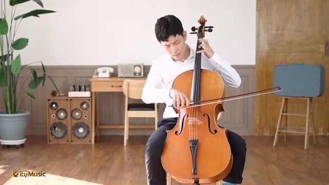 [시티악기] 일캐논 첼로 현으로 바흐 무반주 첼로 모음곡 연주_첼리스트 문웅휘 / Larsen Il Cannone Cello смотреть онлайн