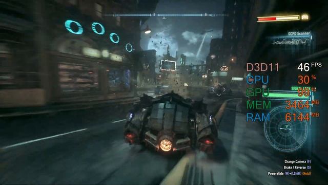 GeForce GTX 1050 ti -- AMD Ryzen 5 2600 -- Batman Arkham Knight FPS Test смотреть онлайн