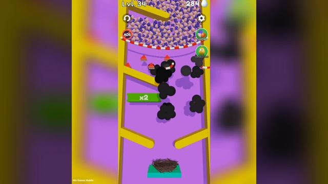 EGGS & CHICKENS - Balls'n Ropes (Bounce And Collect) ASMR Gameplay (Part 2) смотреть онлайн