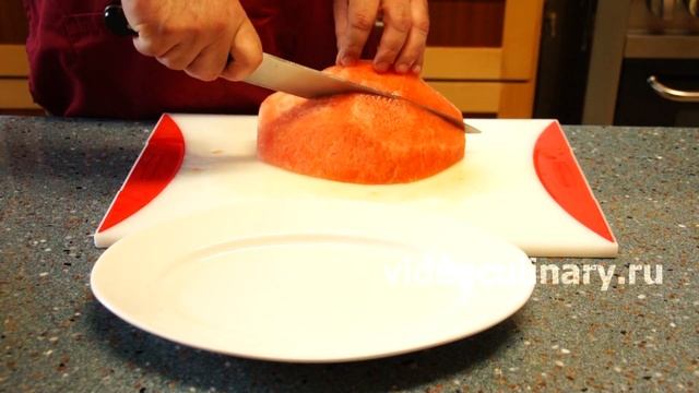 Один из способов нарезки арбуза - Рецепт Бабушки Эммы смотреть онлайн