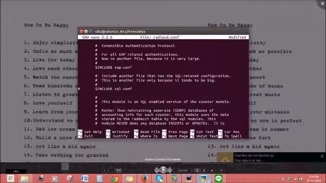 Tutorial Instalasi FreeRadius Dengan Menggunakan Service MySQL смотреть онлайн