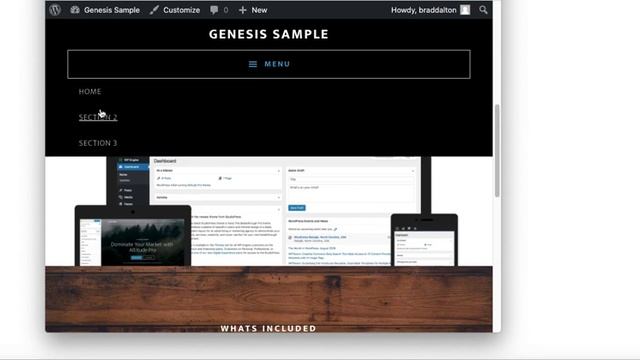 Hide Genesis Responsive Menu On Menu Item Click смотреть онлайн