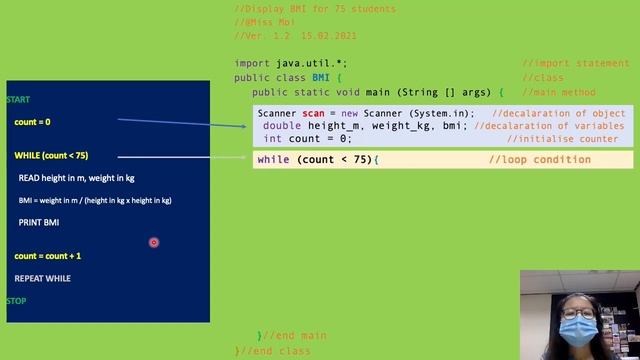 Looping Counter-Controlled - JAVA Programme смотреть онлайн