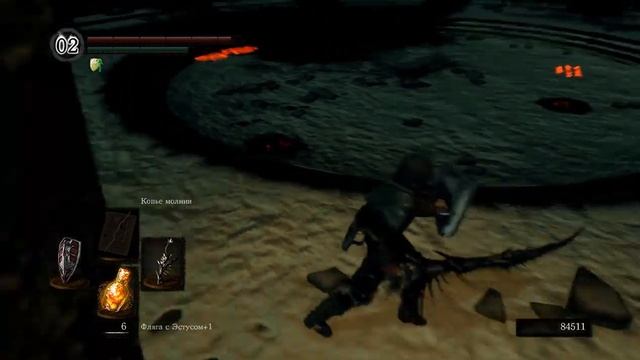 Dark Souls: Remastered - Прохождение №31 Нарисованный мир Ариамиса и Присцила полукровка смотреть онлайн