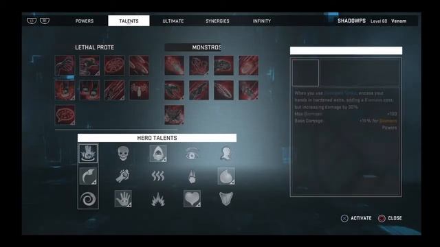 Marvel Heroes Omega_20171012061703 | Equipment and Skills for Venom's Omega Trial смотреть онлайн