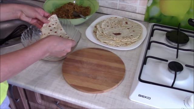 Так вкусно и быстро! Капустные чебуреки из домашнего лаваша. смотреть онлайн