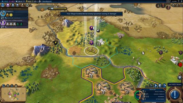 Civilization 6 | Lets Play Rome | #3 смотреть онлайн