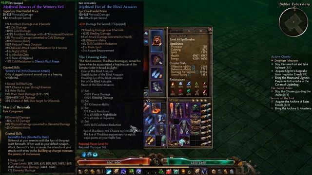 Grim Dawn Ashes of Malmouth 100 Farming Runs on Warden Krieg boss смотреть онлайн