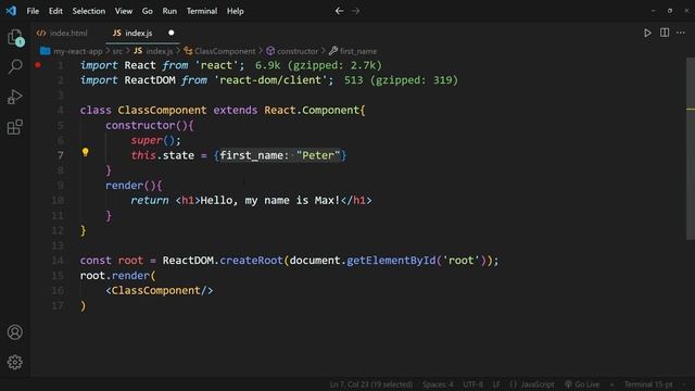 React JS Tutorial #5 - Class Components смотреть онлайн