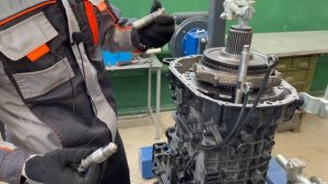 Разборка КПП ZF 16s151