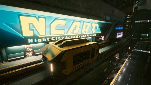 나이트시티 지하철 체험 | Cyberpunk 2077 Metro смотреть онлайн