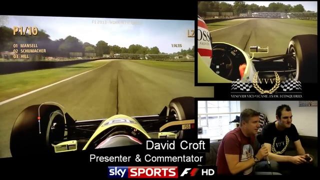 F1 2013 David Croft Live Commentary смотреть онлайн
