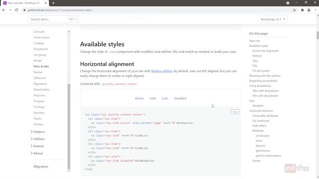 Nav Tabs Bootstrap | Lecture 15 | Bootstrap for beginners смотреть онлайн