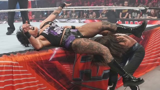 Rhea Ripley Ripley Attack Dominik Mysterio For Jey Uso WWE Raw 2023