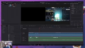 Делаем звук тише в нужном нам месте в DaVinchi Resolve