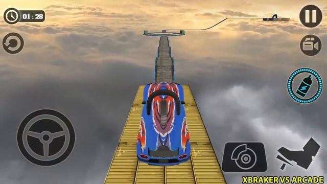 Impossible Car Tracks 3D - All Cars Unlocked Driving Simulator Levels 1 to 10 Completed Pro Driver смотреть онлайн