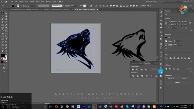 Class-5 | Logo Tracing | gaming logo | Graphics designing | in hindi/urdu смотреть онлайн