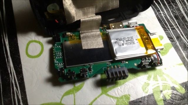 Видеорегистратор SHO-ME A7 , замена аккумулятора..