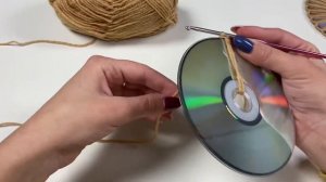 Поделки из дисков