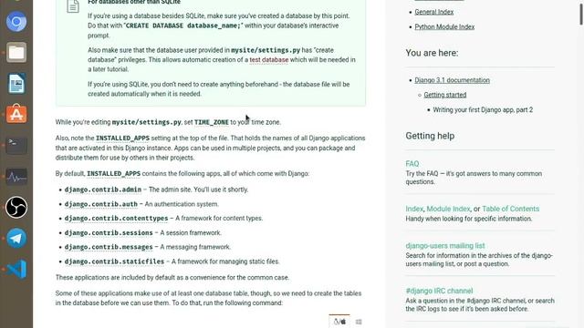 Django Tutorial - Lab - Part 01 смотреть онлайн