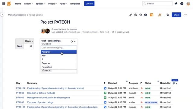 Table Filter and Charts with the Jira Macro in Confluence смотреть онлайн
